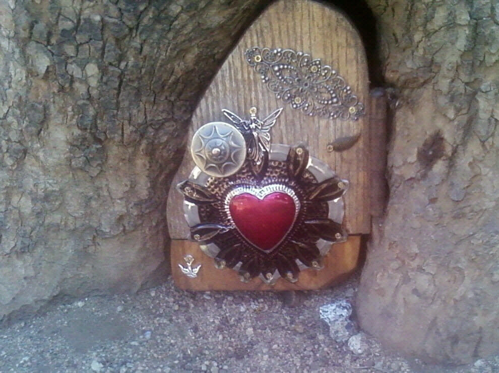 Fresh Fairy Door Enchants Glen Canyon Park Sfbay